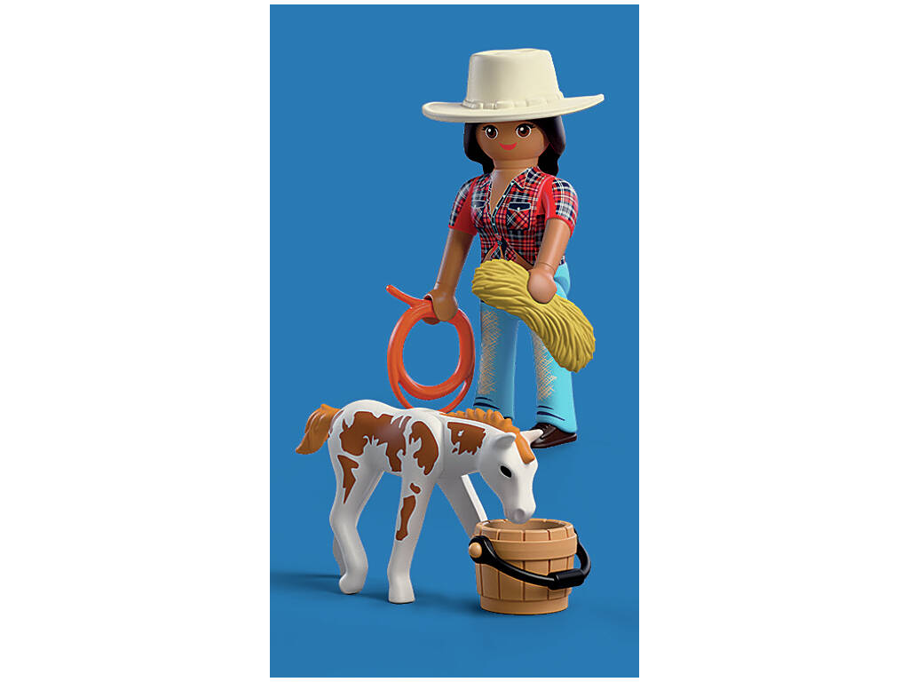 Playmobil Duopack Cavaleira com Cavalo