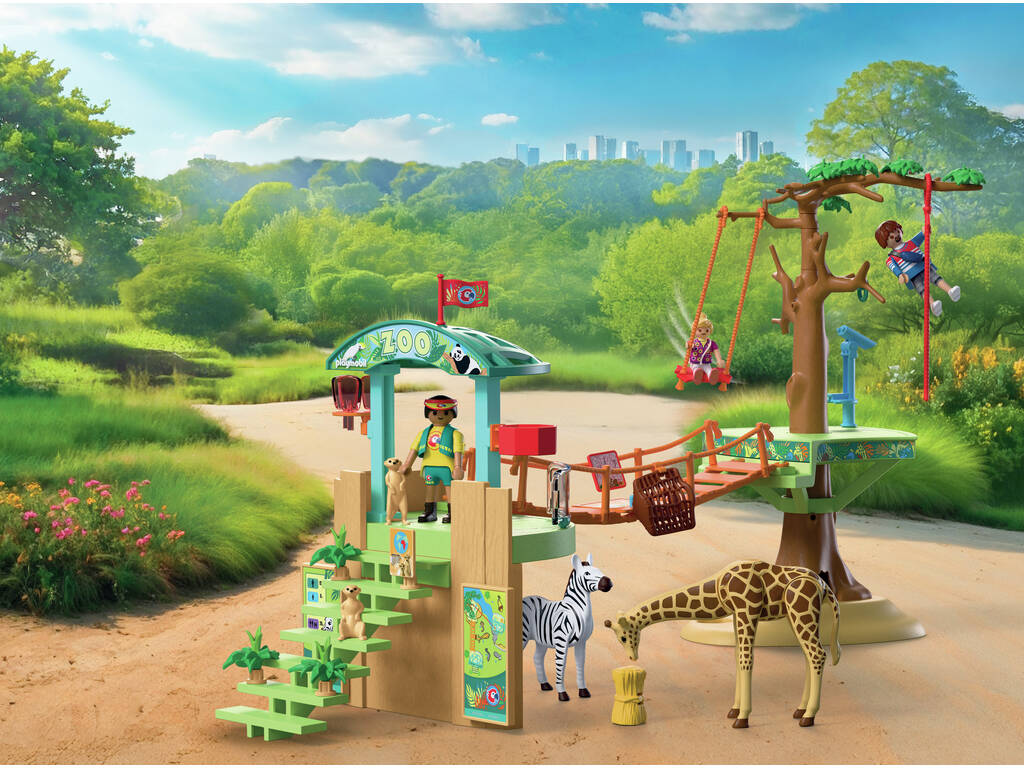 Playmobil Animals & Friends Zoo: Parque de Aventuras