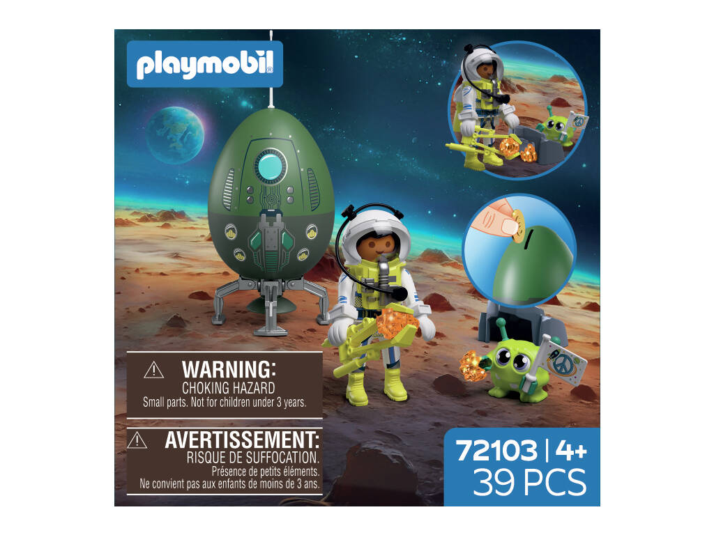Playmobil Play Egg: Espacio