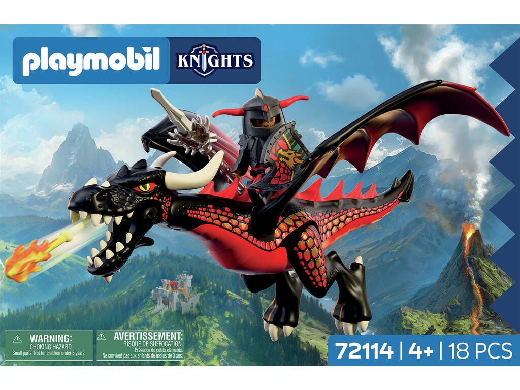 Playmobil Knights Dragón Negro