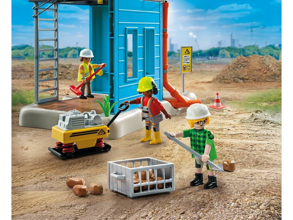 Playmobil Action Heroes Promo Pack Construcción