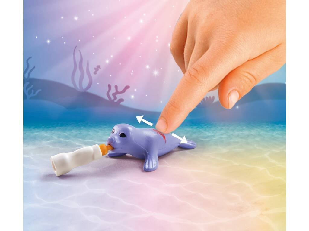Playmobil Princess Magic Sirena Cuidado de Animales