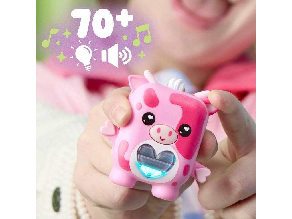 Nano-Mals, animaux de compagnie interactifs en porte-clés avec lumières et sons