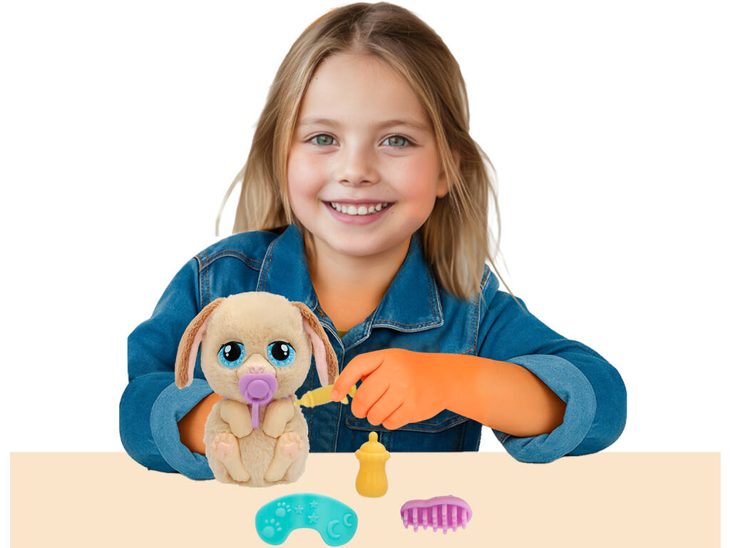 Baby Paws Just Born Chien interactif avec couveuse