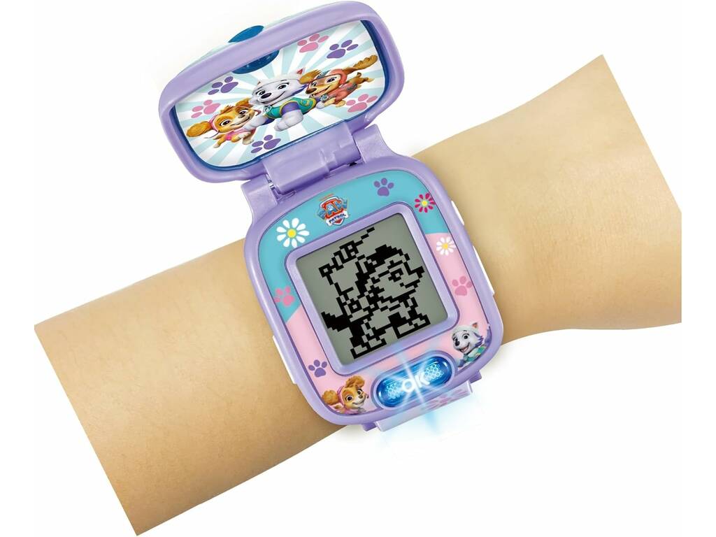 Montre éducative La Patouille Everest avec lumières et sons