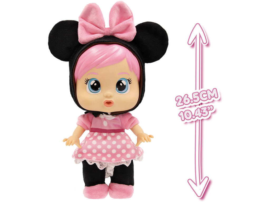 Poupée Minnie Bébés pleurnichards Loving Care Disney Junior