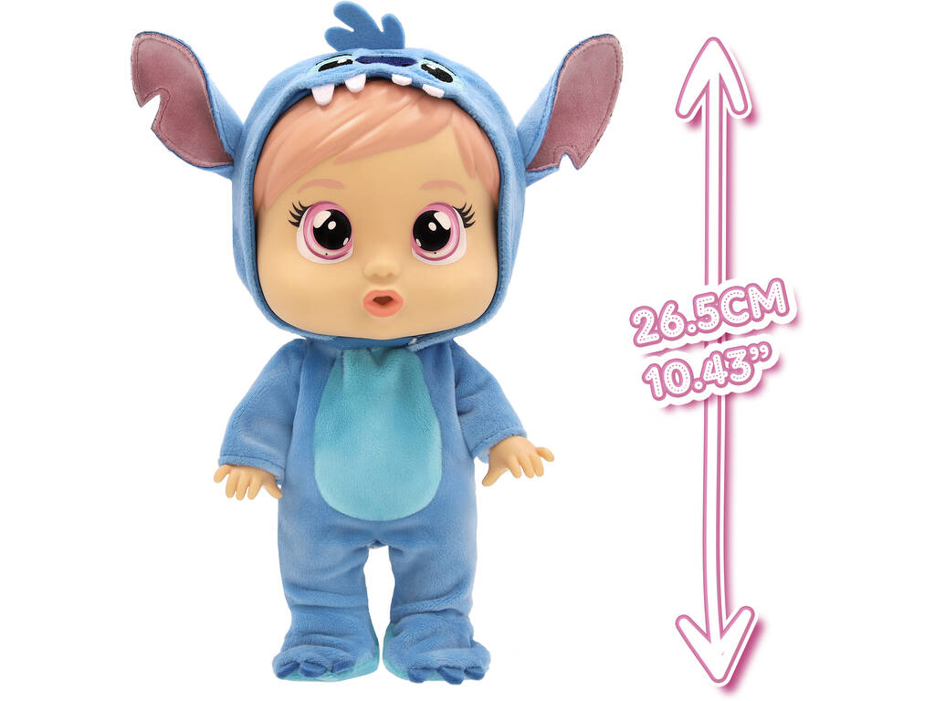 Poupée Stitch Bébés pleurnichards Loving Care Disney Stitch
