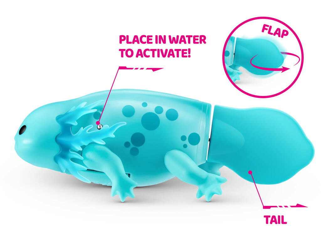 Zuru Pets Alive Swimming Axolotls Nageurs