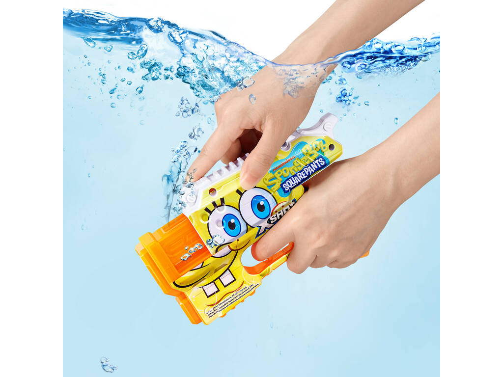 Zuru X-Shot Jr. Bob Esponja Lançador de Água Skins