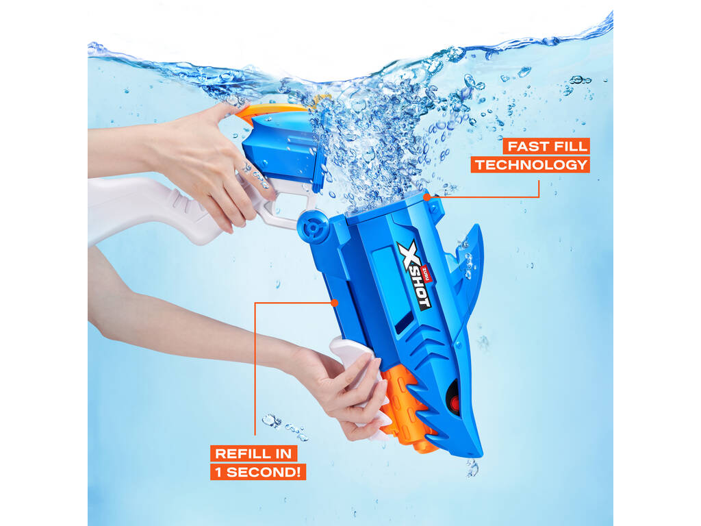 Zuru X-Shot Lance-eau Fast-Fill Shark Attack