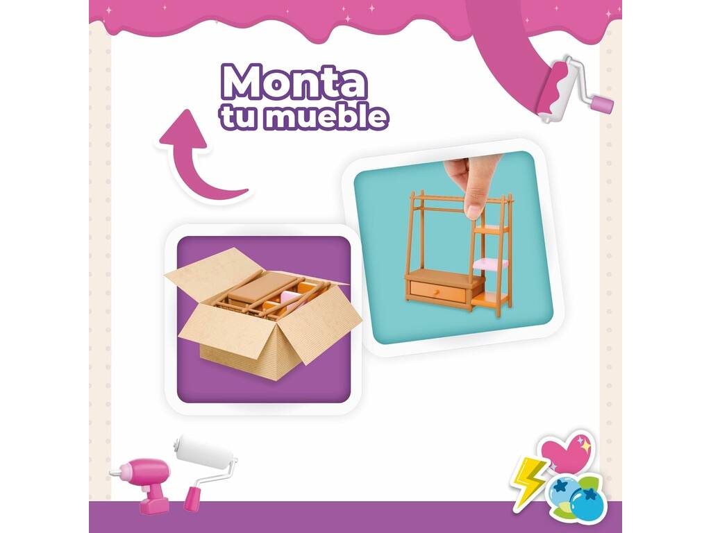 Ensemble de jeu Suite Spaces Chambre à coucher Deluxe avec 30 accessoires