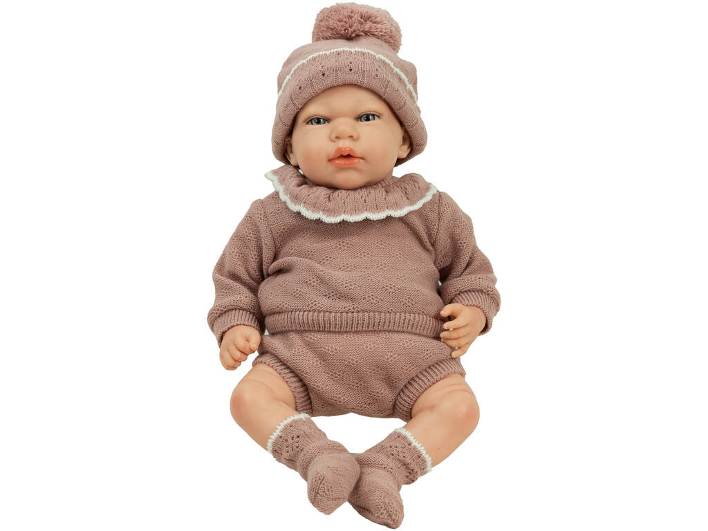 Muñeca Bebé Reborn Greta de 40 cm con Manta y Chupete