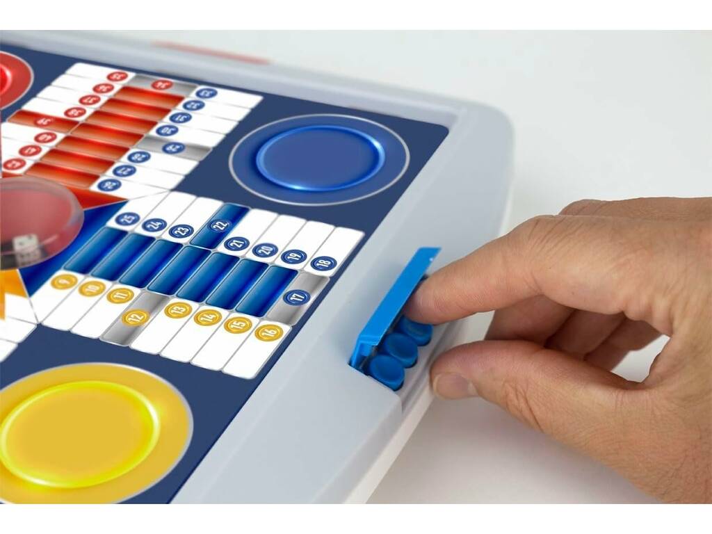 Parchís et Oca 2 en 1 avec dé automatique