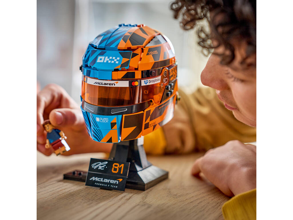 Lego Editions McLaren Mastercard F1 Team: Casco de Oscar Piastri