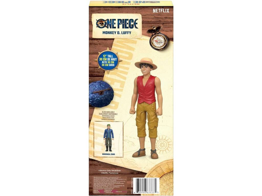 One Piece Figura de Acción Monkey D. Luffy de 30 cm