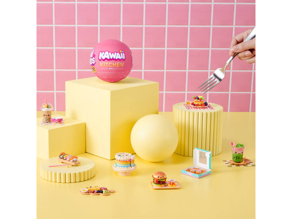 Zuru Mini Brands Create Bola Sorpresa Kawaii Kitchen Serie 1
