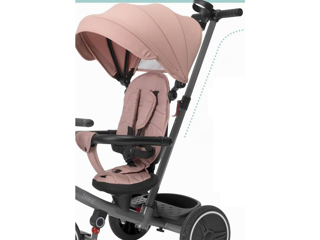 Triciclo Evolutivo Plegable Evol 4 en 1 Rosa - imagen 5