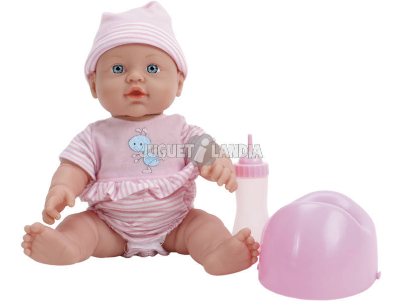 Puppe 30 cm. Baby Pipi mit Accessoires
