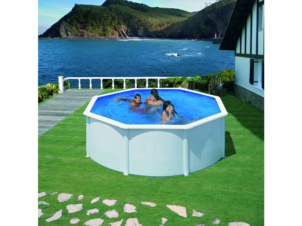 Pool Gre Kreisförmige Fidji 550x120 cm Gre KIT550ECO