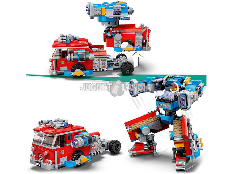 Lego Hidden Camión de Bomberos Fantasma 3000 70436
