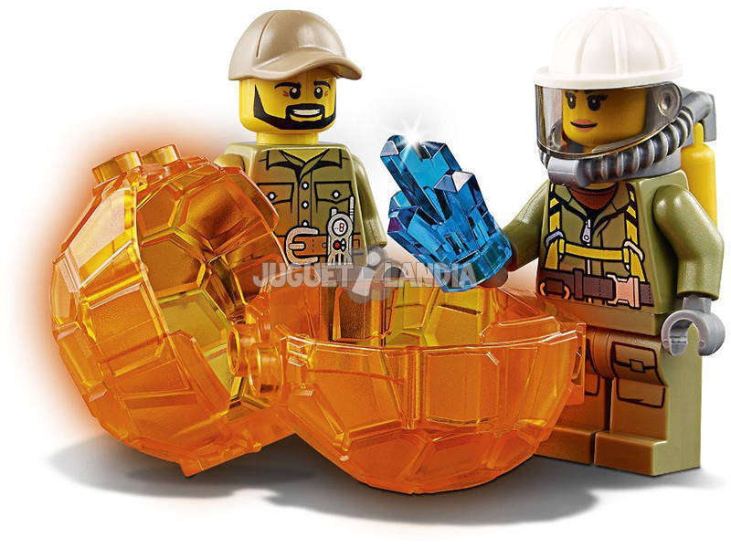 Lego City Le Camion d'exploration du volcan